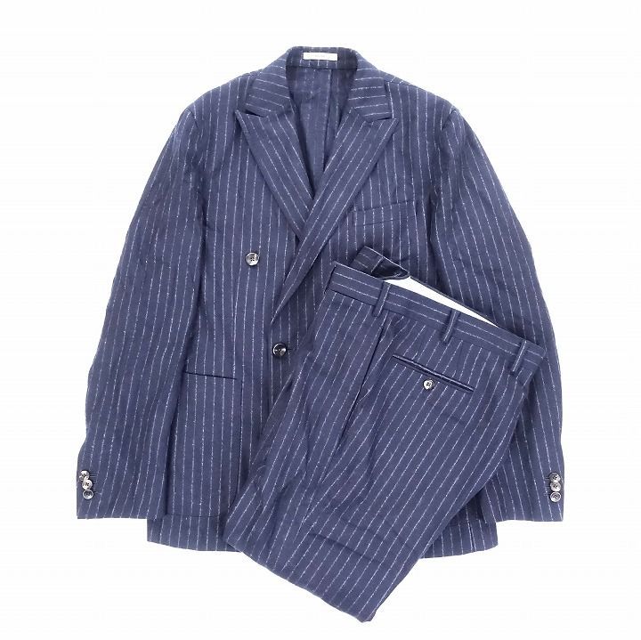 新品タグ付き■現行 BOGLIOLI スーツ セットアップ2XLボリオリ BOGLIOLI（ボリオリ）EMPTY SUITエンプティスーツ テクノウール2B