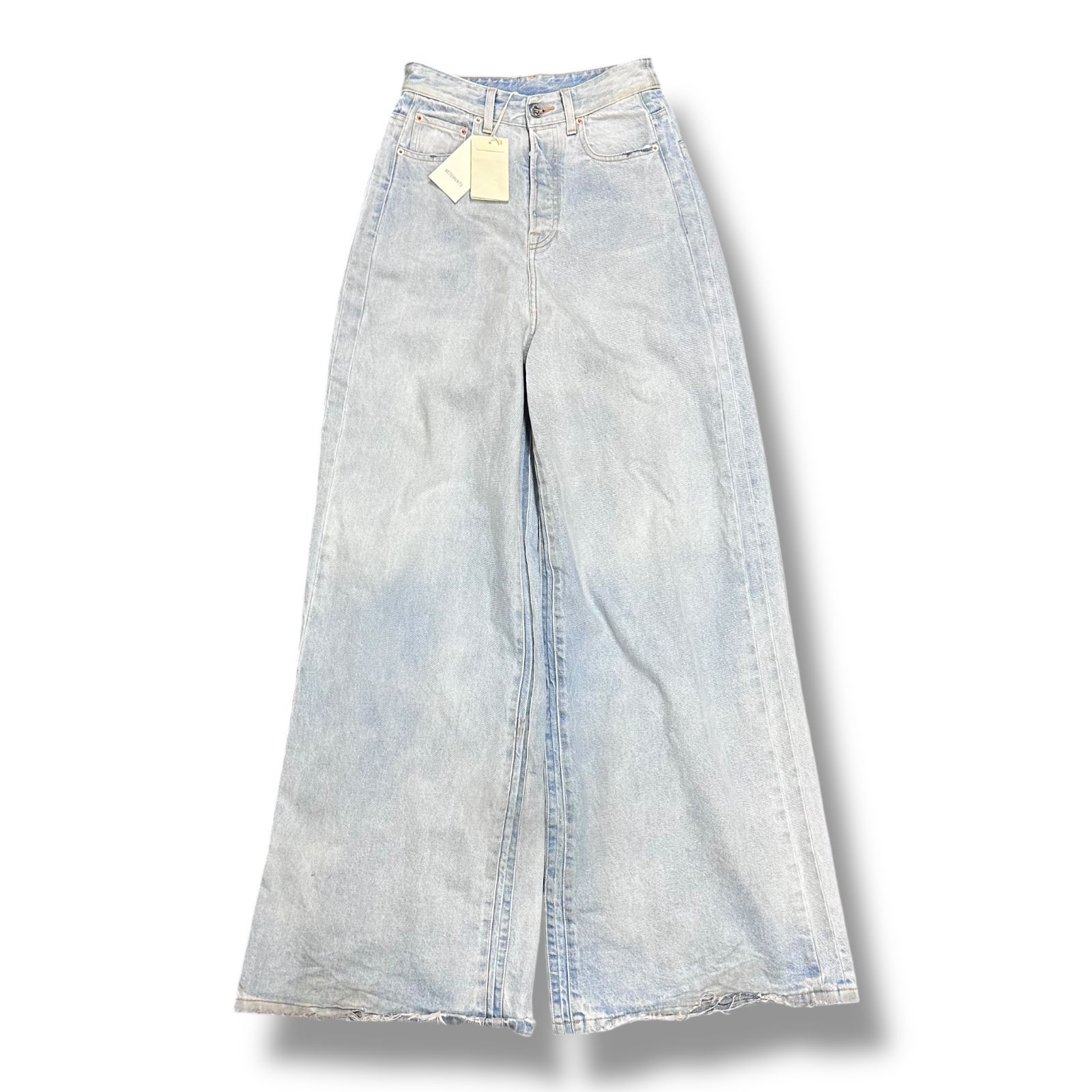 VETEMENTS 23SS Plain Baggy Jeans バギーデニムパンツ ワイド