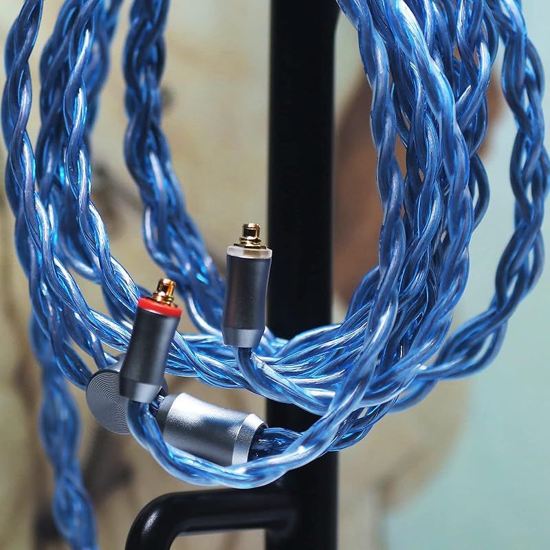 4コアHIFIイヤホンケーブル 高純度