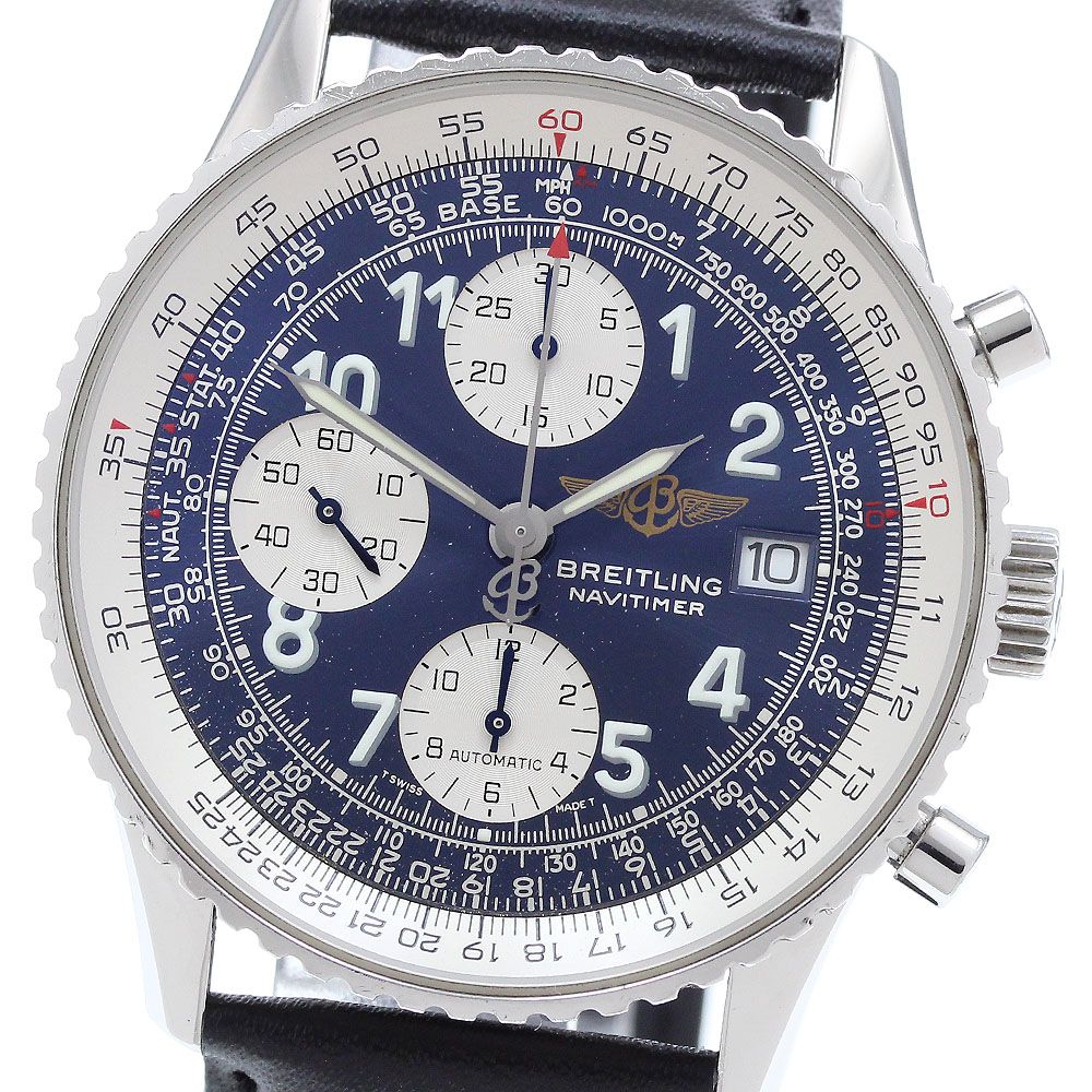 ブライトリング BREITLING A13322 ナビタイマー デイト クロノグラフ 自動巻き メンズ_905336