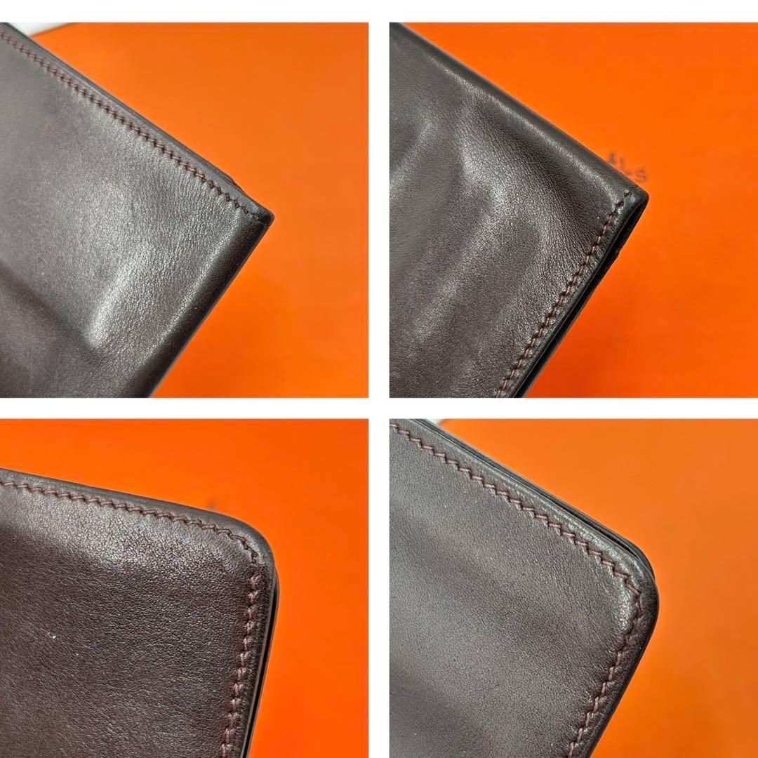 エルメス HERMESドゴンMMスイフト二つ折り財布