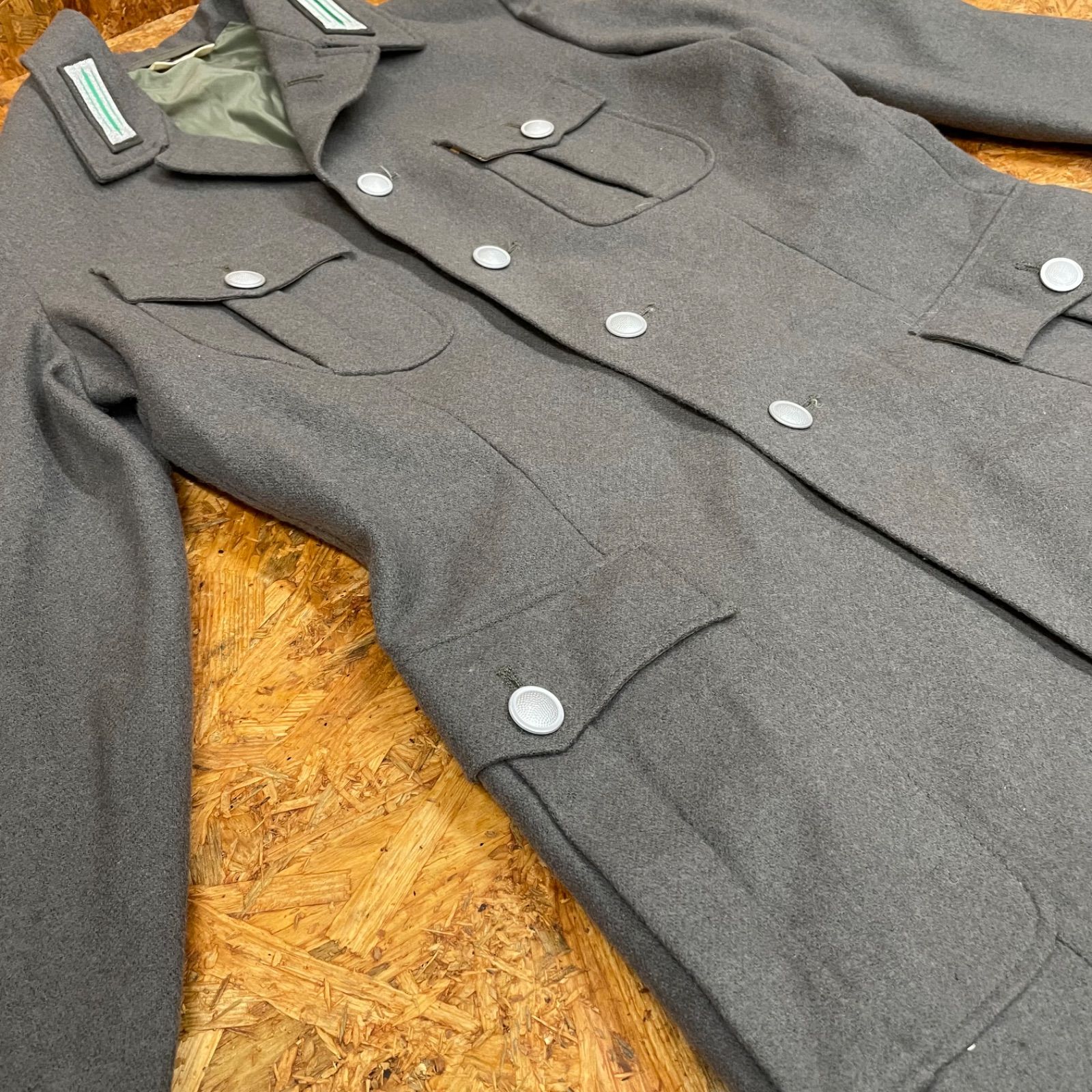 MILITARY 東ドイツ軍 NVA 国境警備隊 ウールジャケット 制服 国境部隊 