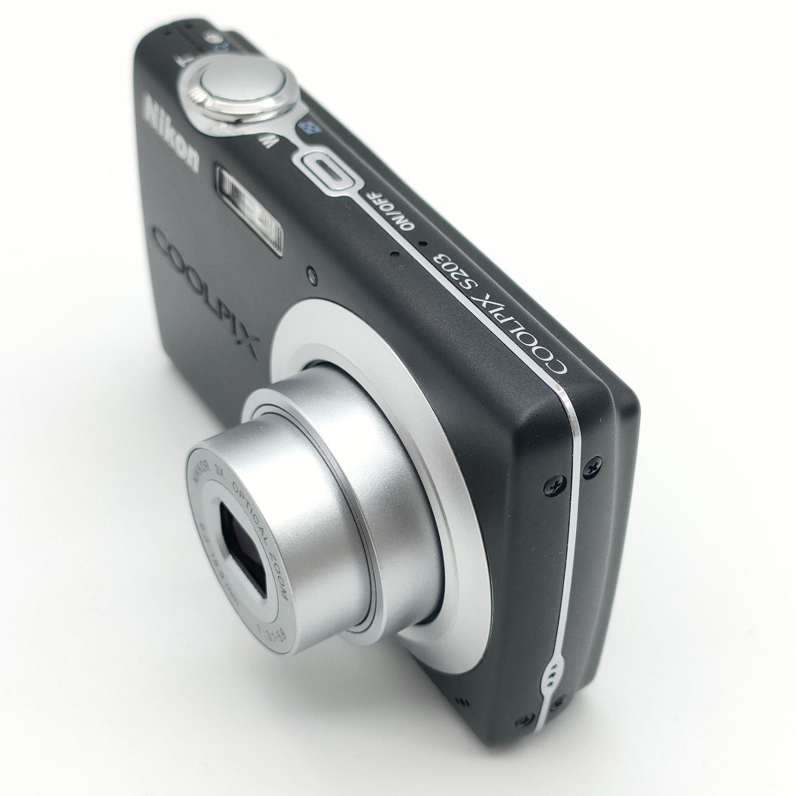美品】 NIKON ニコン カメラ Coolpix S203 デジカメ コンパクト