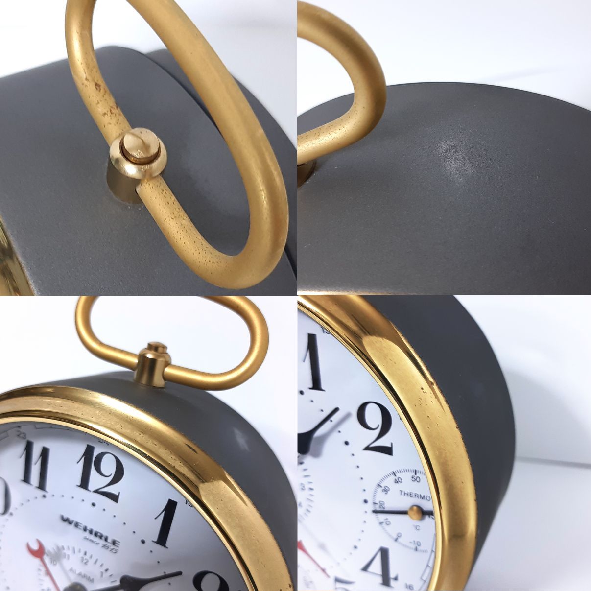 WEHRLE ベル 置き時計 WEHRLE ベル 置き時計 - omanye