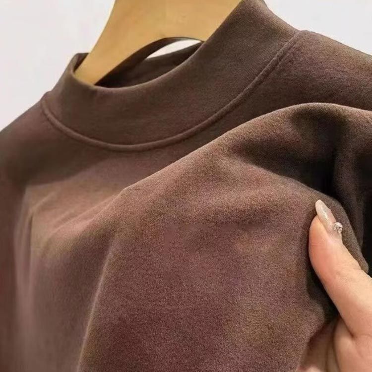 ゴルフ トレーナー メンズ ゴルフウェア 暖かい 起毛 シャギー フリース モックネック スウェット ハイネック トップス 秋冬 おしゃれ ブラック ホワイト ダークグレー ライトグレ itaiya5818