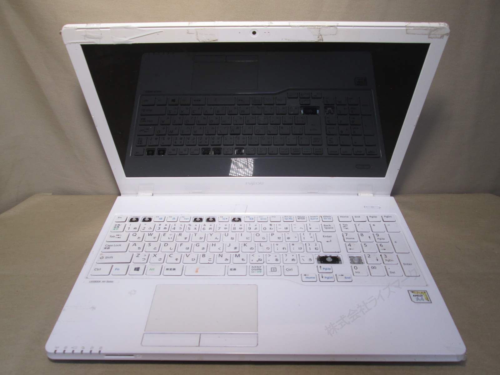 富士通 FMV LIFEBOOK AH41/D2【AMD A4-9125 2.3GHz】電源投入可／USB3