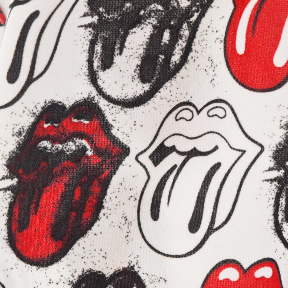 COMME des GARCONS HOMME PLUS (コムデギャルソンオムプリュス) ROLLING STONES LIP AND TAN  ICON TEE ローリングストーンズ リップ&タン 総柄切替半袖Tシャツ ホワイト - メルカリ