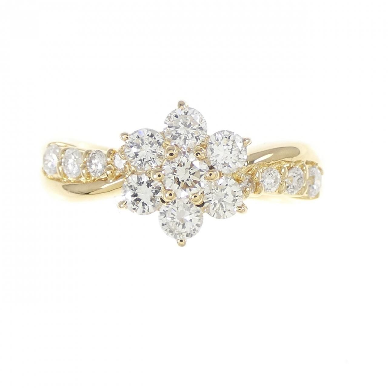 リング 指輪 レディース ダイヤモンド ダイヤ フラワー 花 プラチナ 900 初売り 福袋 2025 ダイヤモンドリング リング 指輪 レディース 18金 k18 18k ホワイト