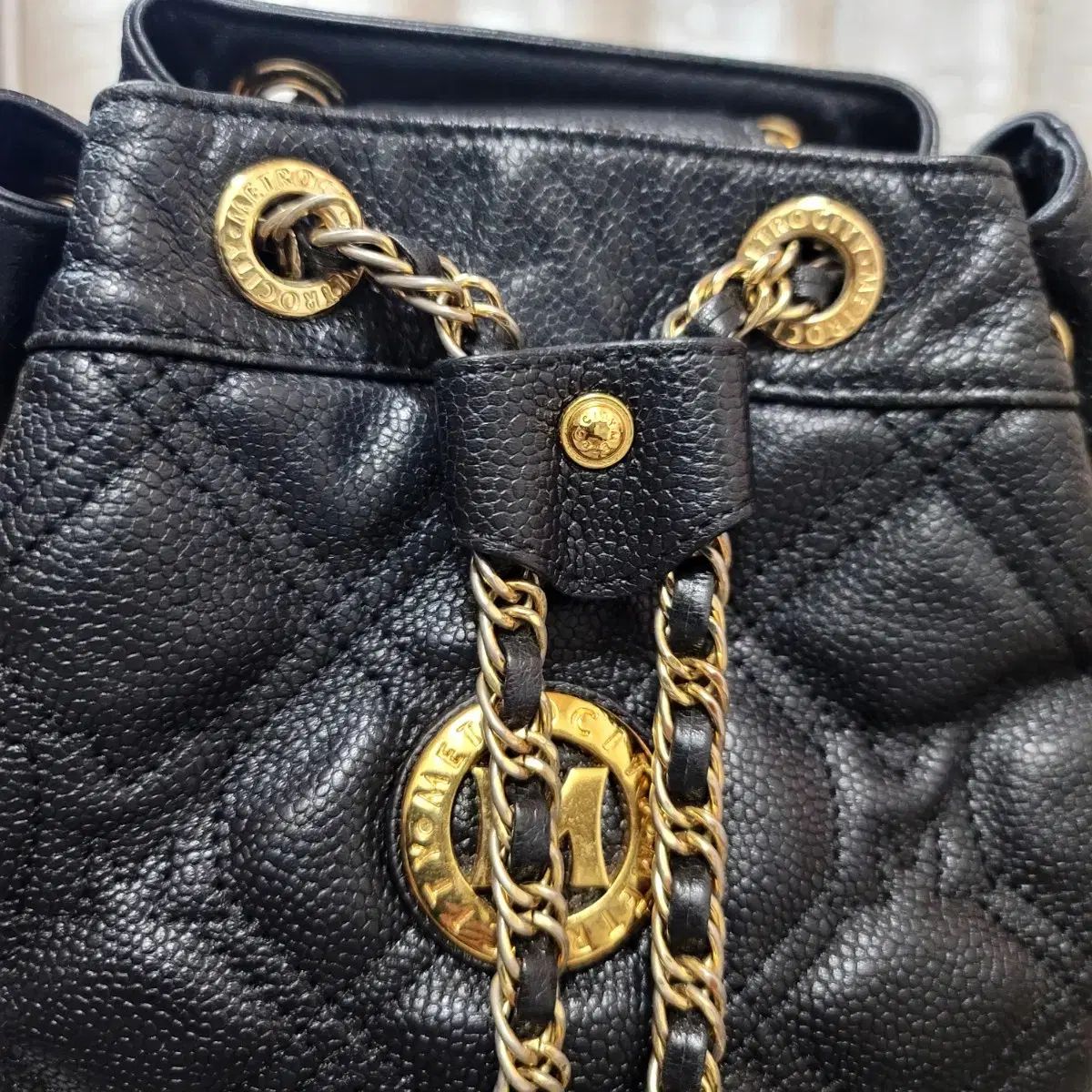 METROCITY メトロシティ キルティング バケットバッグ DECORATOM_COM_BR