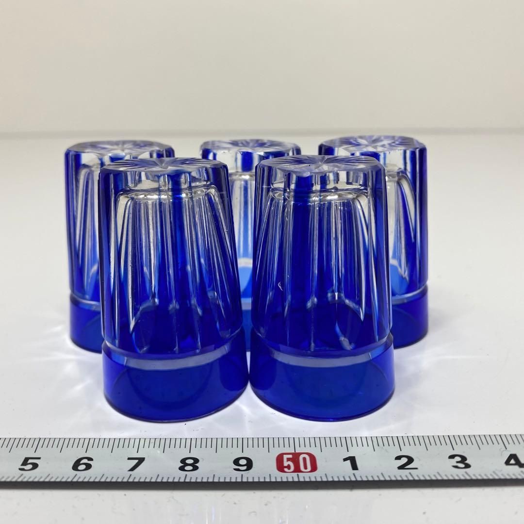 切子ショットグラス 5客東金6-0225