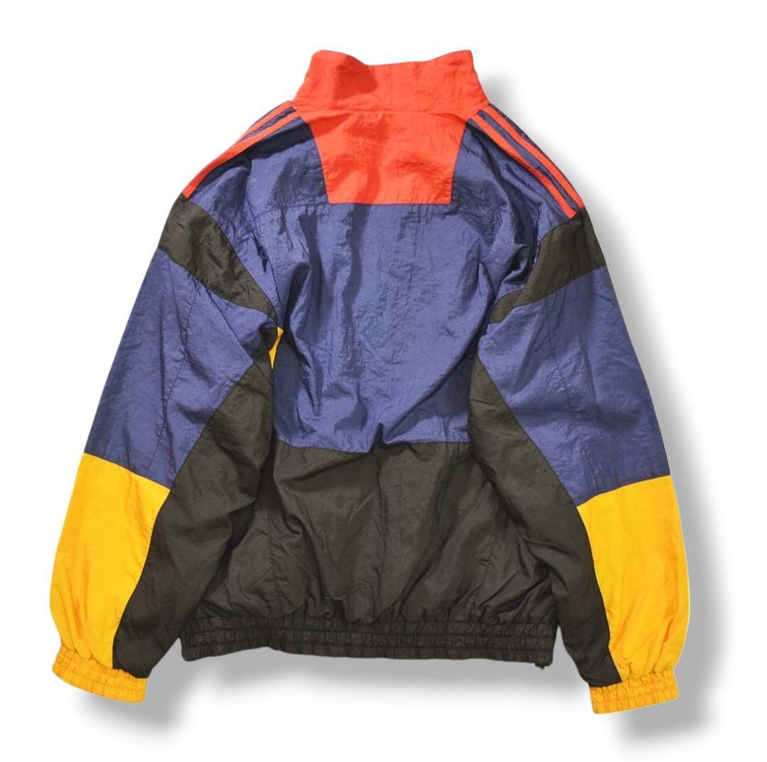 希少】 80s90sヴィンテージ アディダス adidas ナイロン プルオーバー 希少】 80s90sヴィンテージ アディダス adidas ナイロン プルオーバー