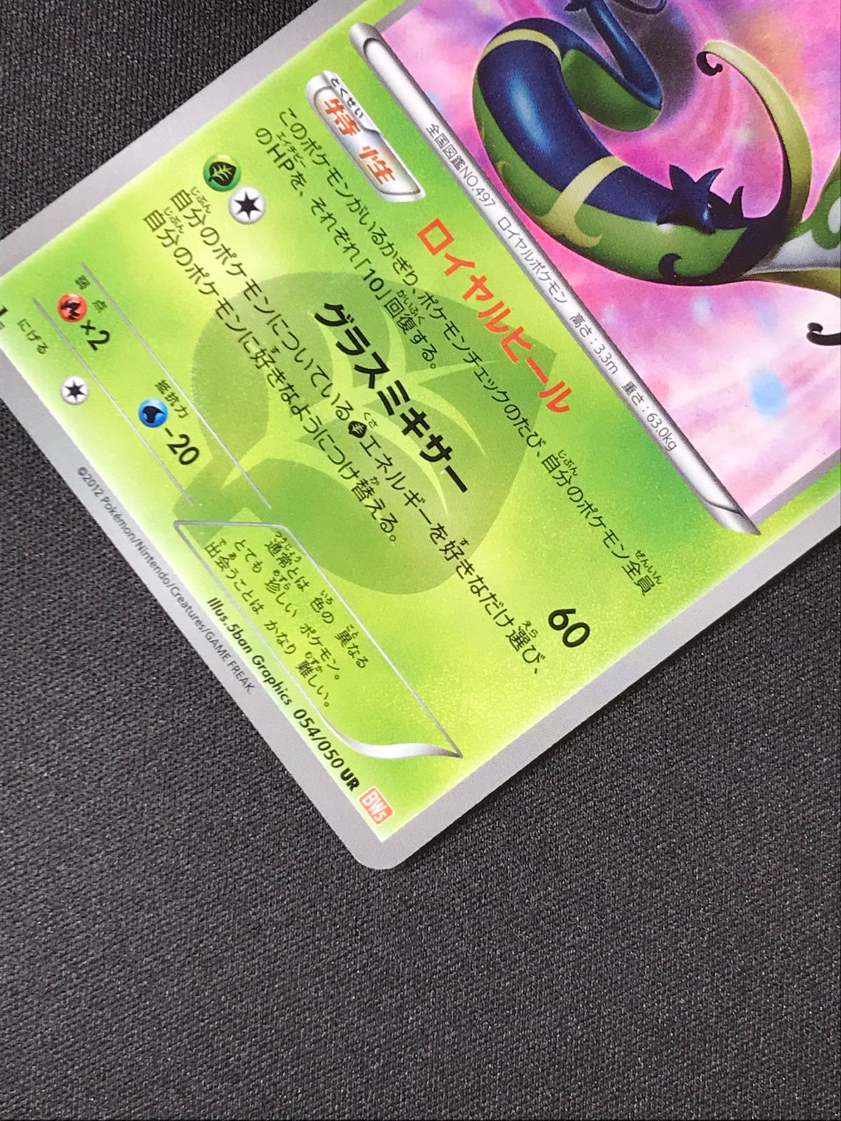 ポケモンカードゲーム ポケカ ジャローダ UR BW5-054 BW5 拡張パック