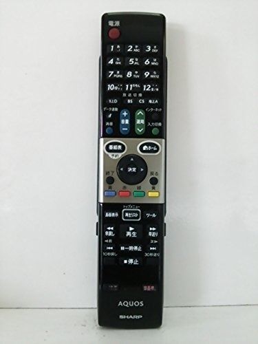 シャープ テレビリモコン GA820WJSA