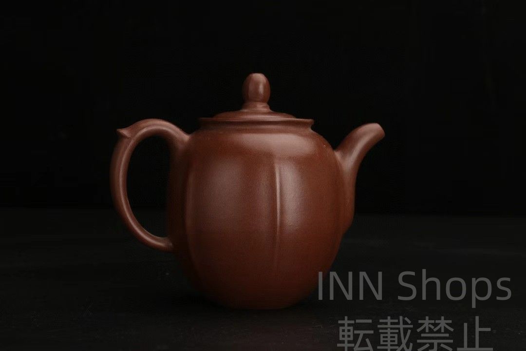 中国古美術・宜興原鉱紫泥 樹桩急須・紫砂壺・底款:蒋蓉・朱泥・急須・茶壺・茶道具 中国古美術・宜興原鉱紫泥 樹桩急須・紫砂壺・底款:蒋