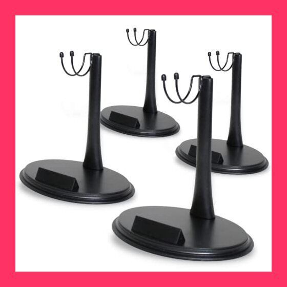 スタッフおすすめ！】Wanda-b フィギュアスタンド 4個セット 1/6