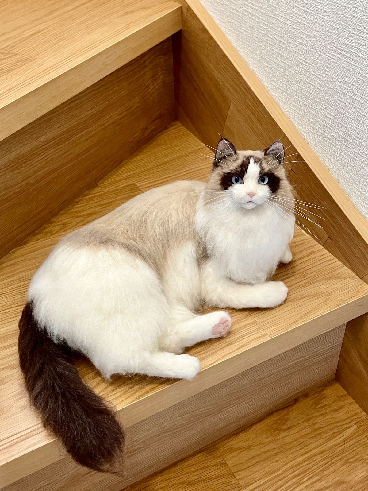 猫ラボ　一点物　　フェルト　希少品 猫ラボ 一点物 フェルト 希少品 - メルカリ