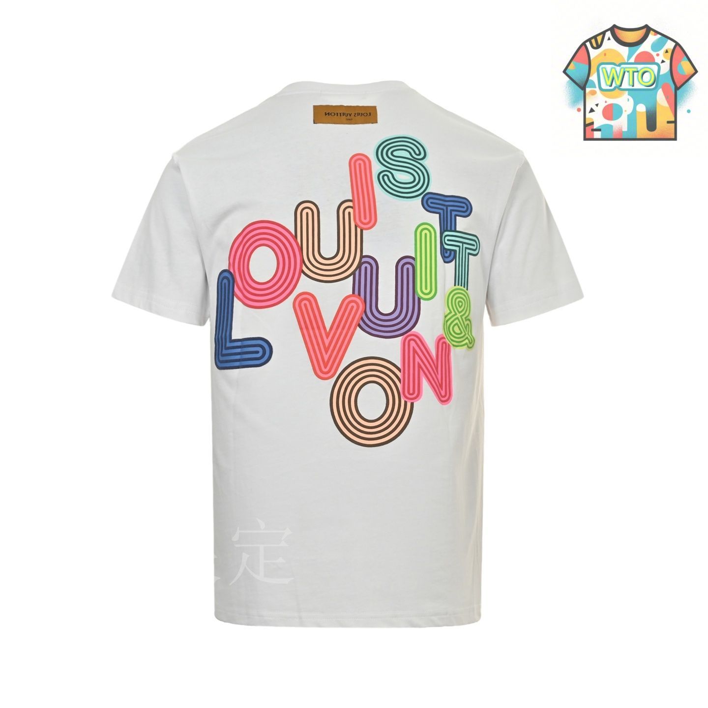 SS25・モノグラム】Louis Vuitton レインボーカラーTシャツ