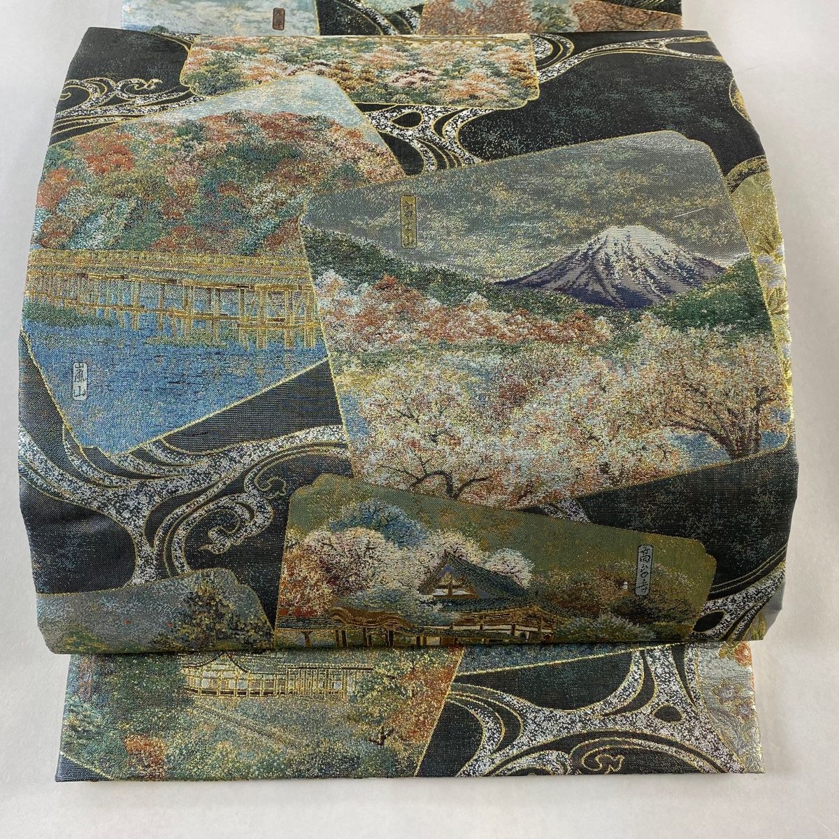 流水 草花