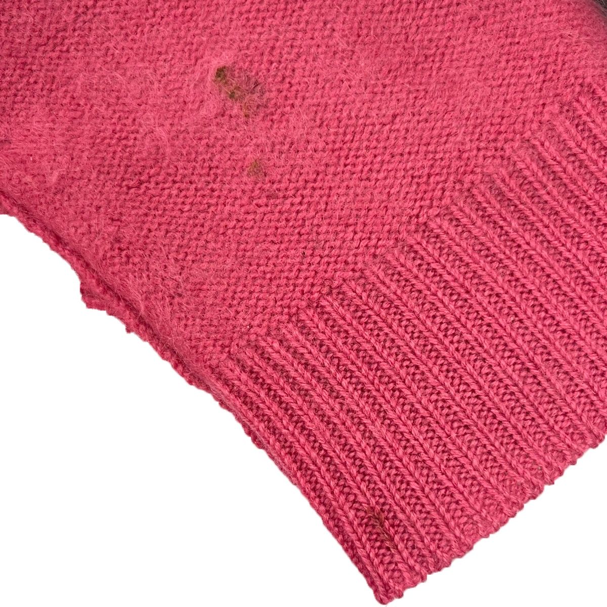 ドゥロワー ファーボートネックニット ピンク カシミヤ100% セーター