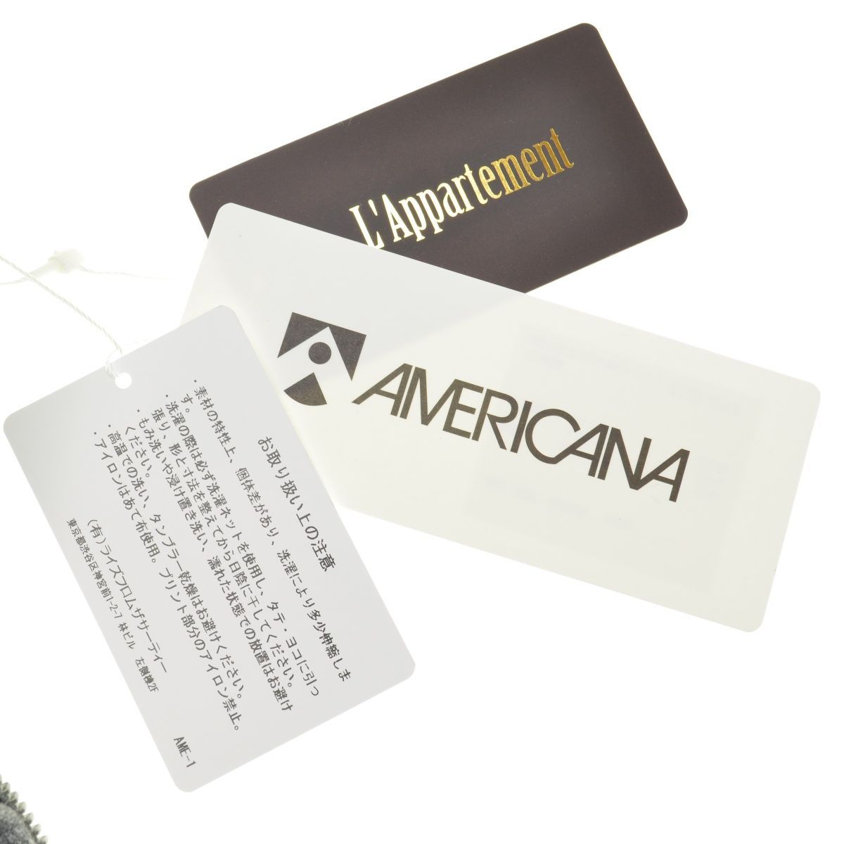 L'APPARTEMENT × Americana / アパルトモン × アメリカーナ