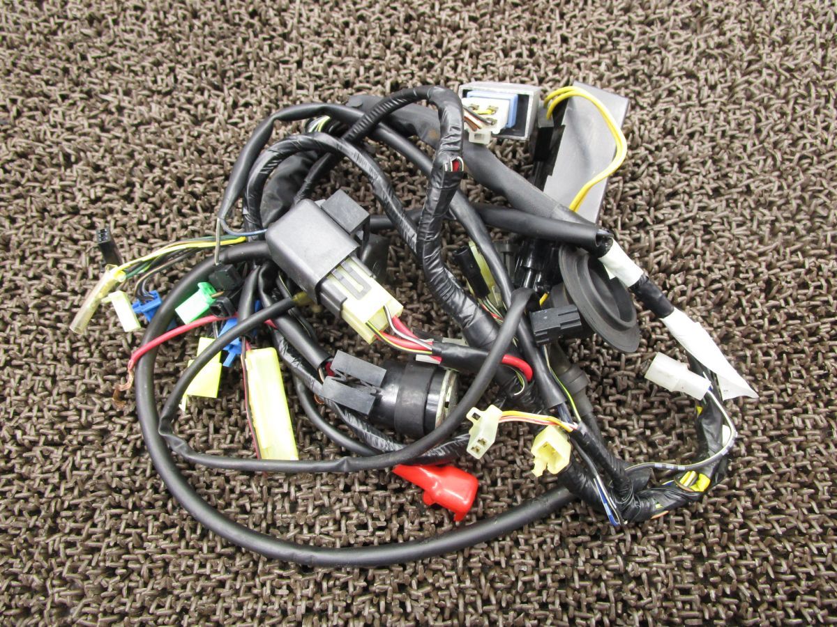 ストリートマジック110 メインハーネス △A1012 CDI レギュレター イグニッションコイル CF12A スズキ F131 キャブ車 動画有 12V