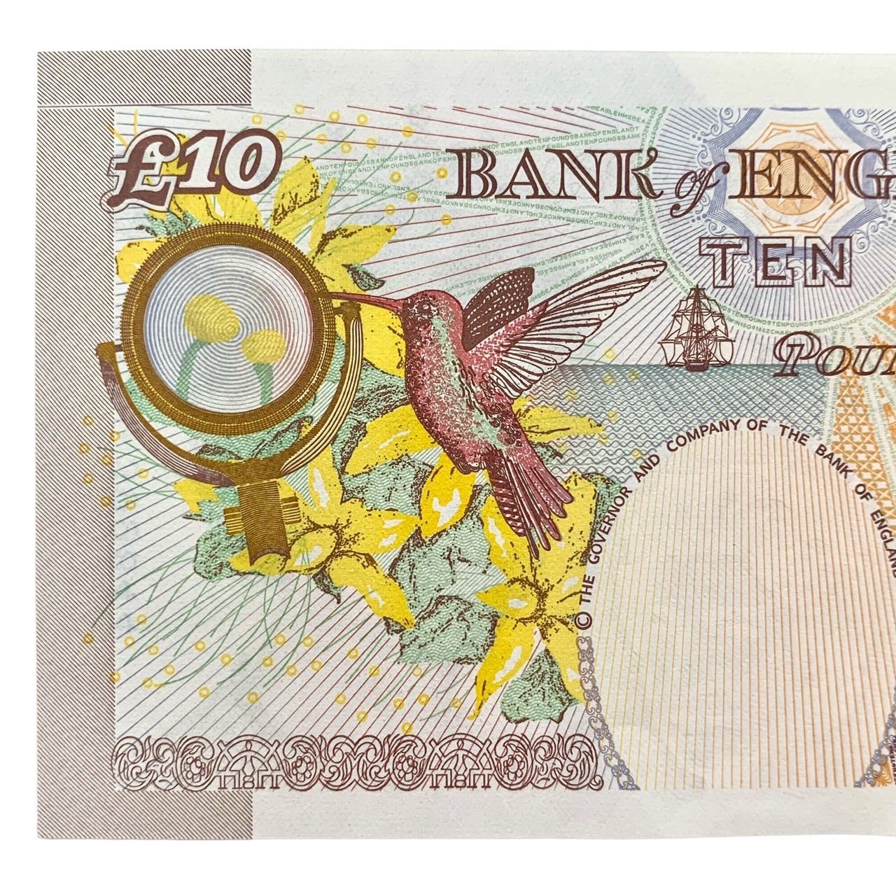 旧紙幣】イギリス 10ポンド紙幣 連番 X4枚 40ポンド分 £ - メルカリ