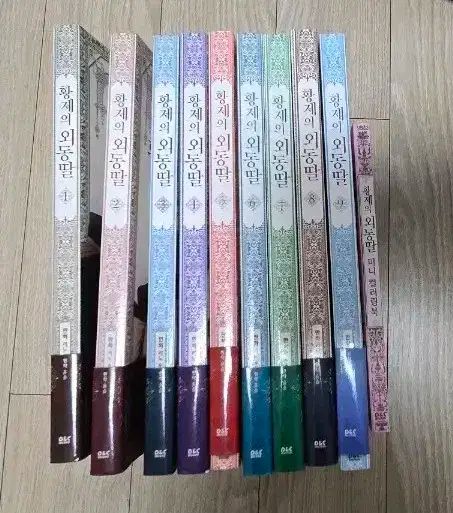 【雷市場（ポンジャン）商品韓国直送】 皇帝の 一人娘 ウェブトゥーン 単行本 まとめ売り