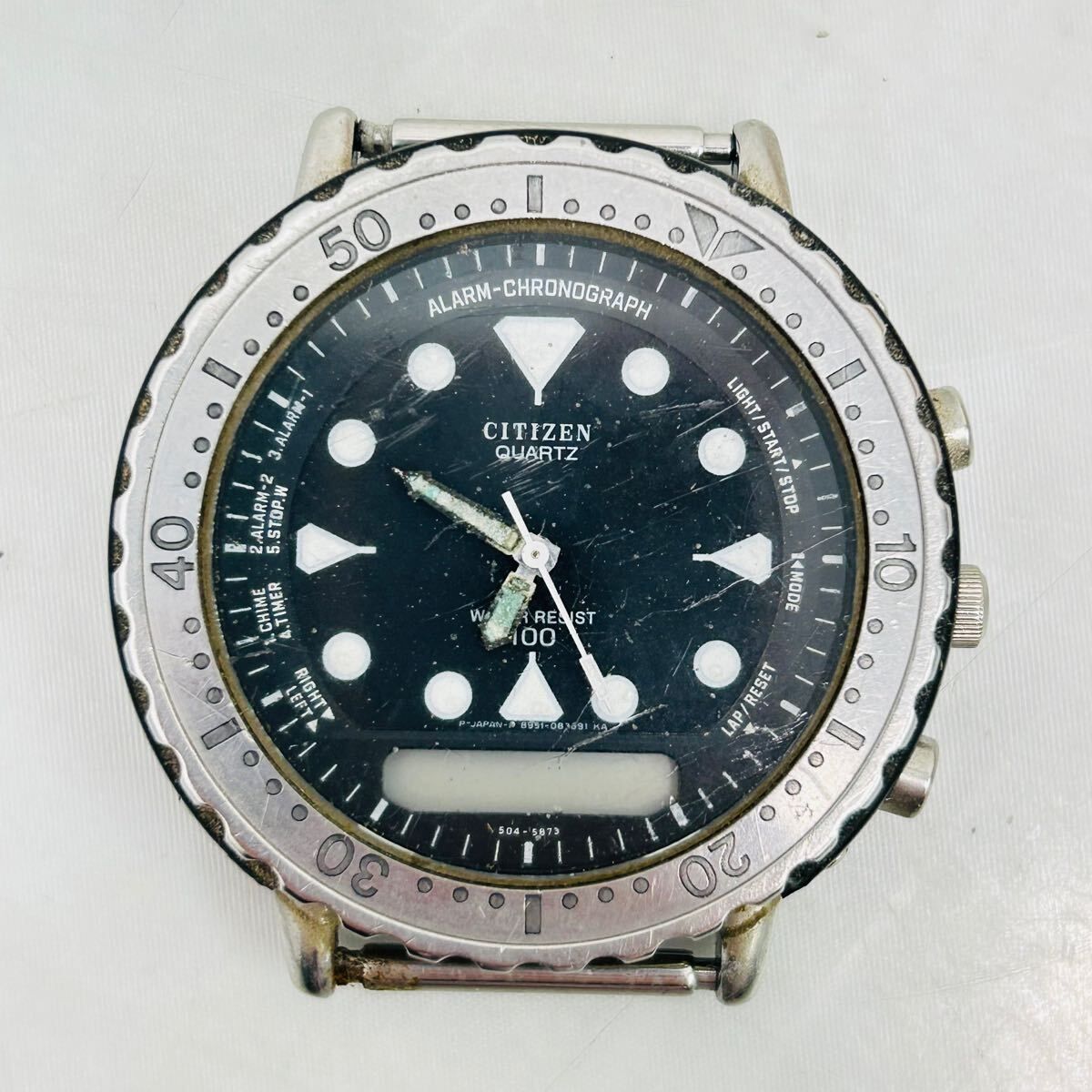 11SA010 CITIZEN シチズン ダイバーウォッチ 8951-085752 クロノ