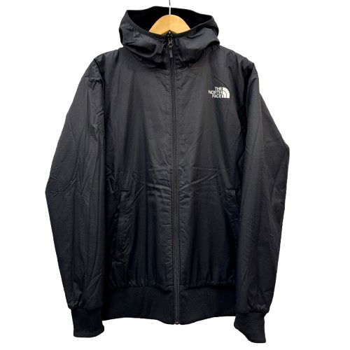 THE NORTH FACE - ザノースフェイス NT62186 リバーシブル テックエアー フーディ L 黒 THE NORTH FACE/ザ・ノース・フェイス〉リバーシブルテック