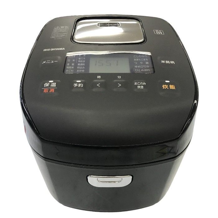 圧力IH炊飯器 アイリスオーヤマ 中古 RC-PDA50-B 圧力IHジャー炊飯器