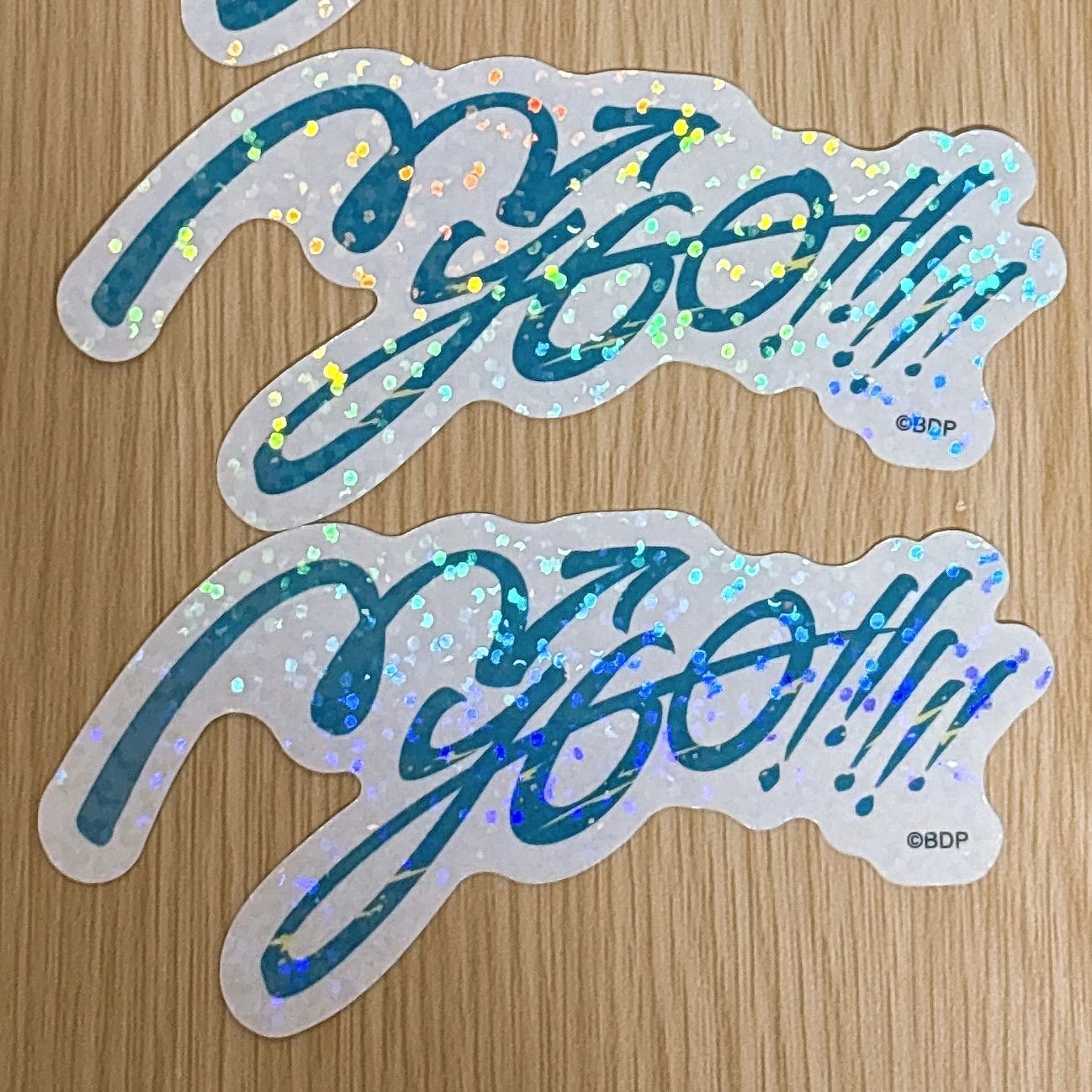 バンドリ 10周年の軌跡展 キラキラステッカー Mygo!!!!! バンドロゴ 2