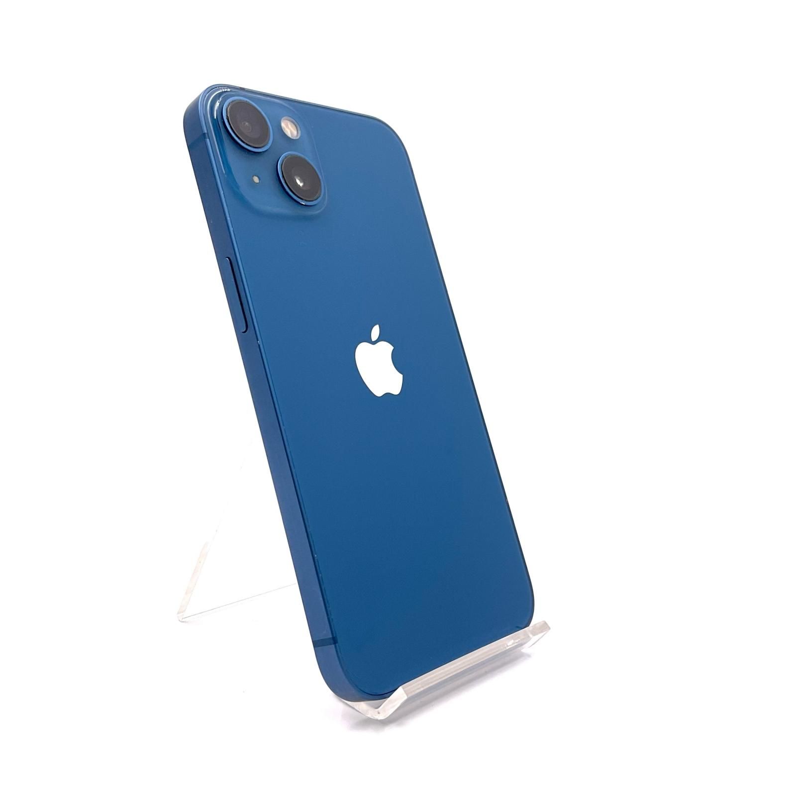 iPhone 13 128GB ブルー SIMフリー 白ロム 動作確認済 89%【全額返金