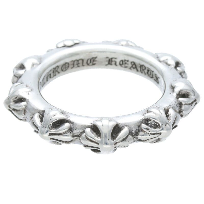 クロムハーツ CROSS BAND/クロスバンド シルバーリング メンズ 21.5号