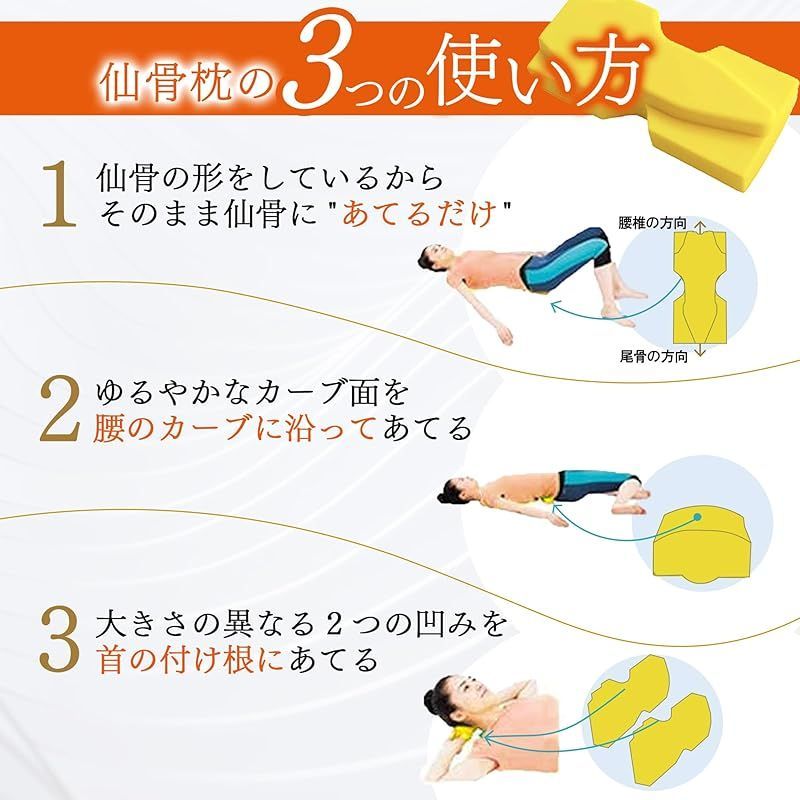 在庫セール】背骨コンディショニング協会 仙骨枕 | ストレッチ