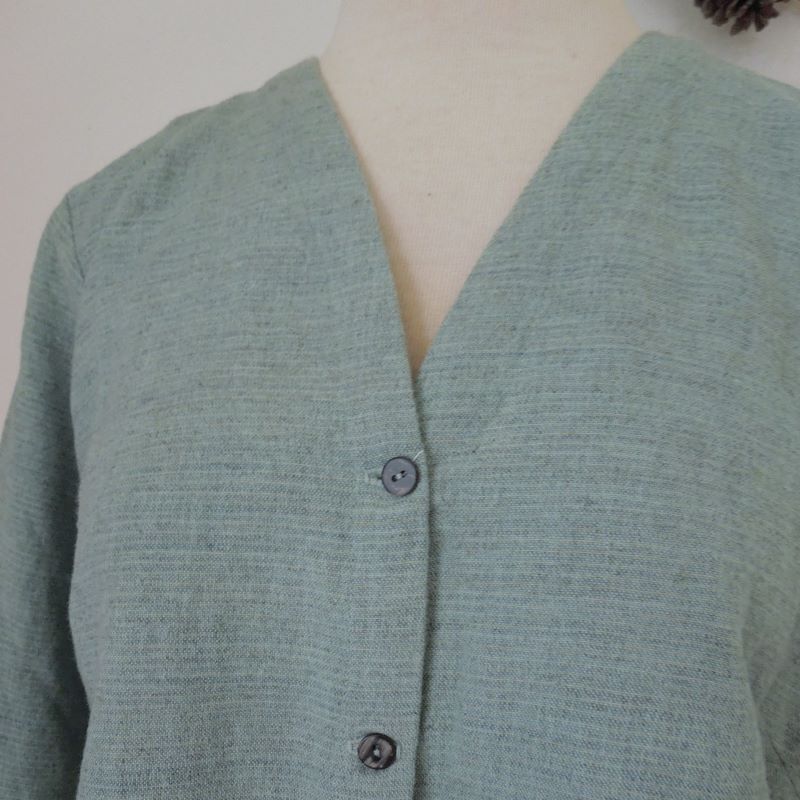 バルーンジャケット ブルー