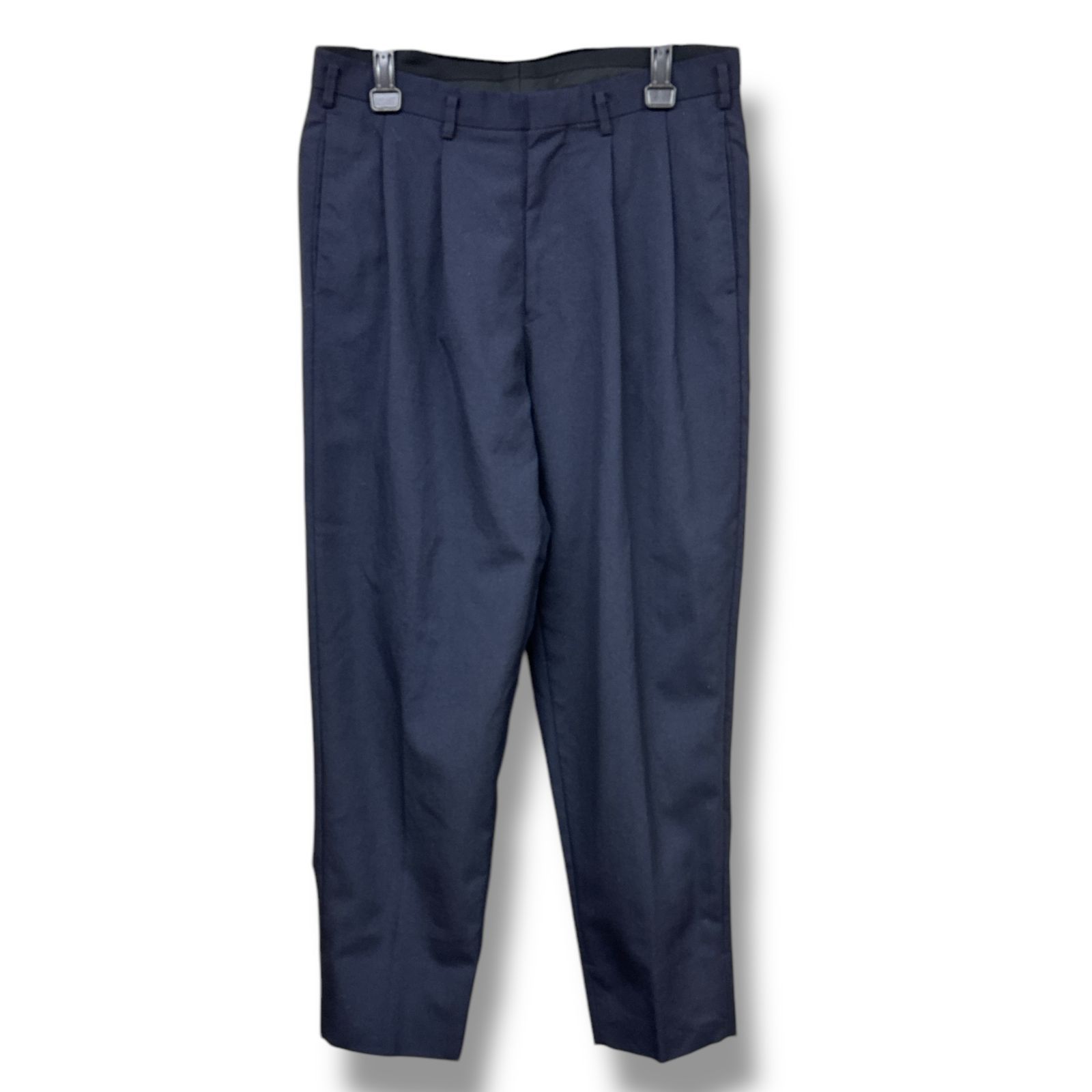 [美品] HEUGN e TROUSER005 ユーゲン スラックス HEUGN ユーゲン George ジョージ ネイビー サイズ1 美品 美品] HEUGN e