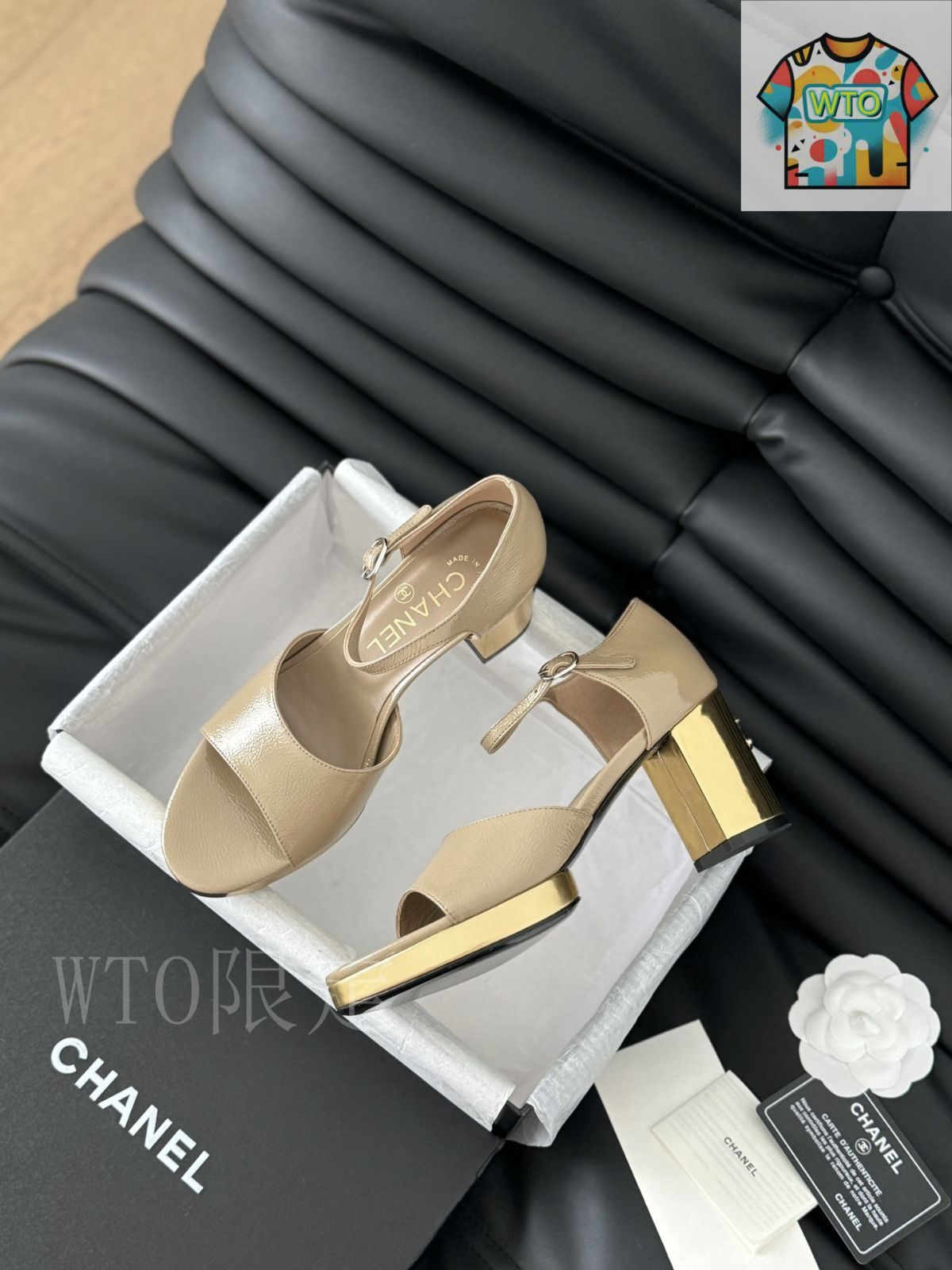 【24P☆お花のワンポイントがかわいい】CHANEL サンダル サンダル フラワー CHANEL(シャネル) レディース - 海外通販のBUYMA