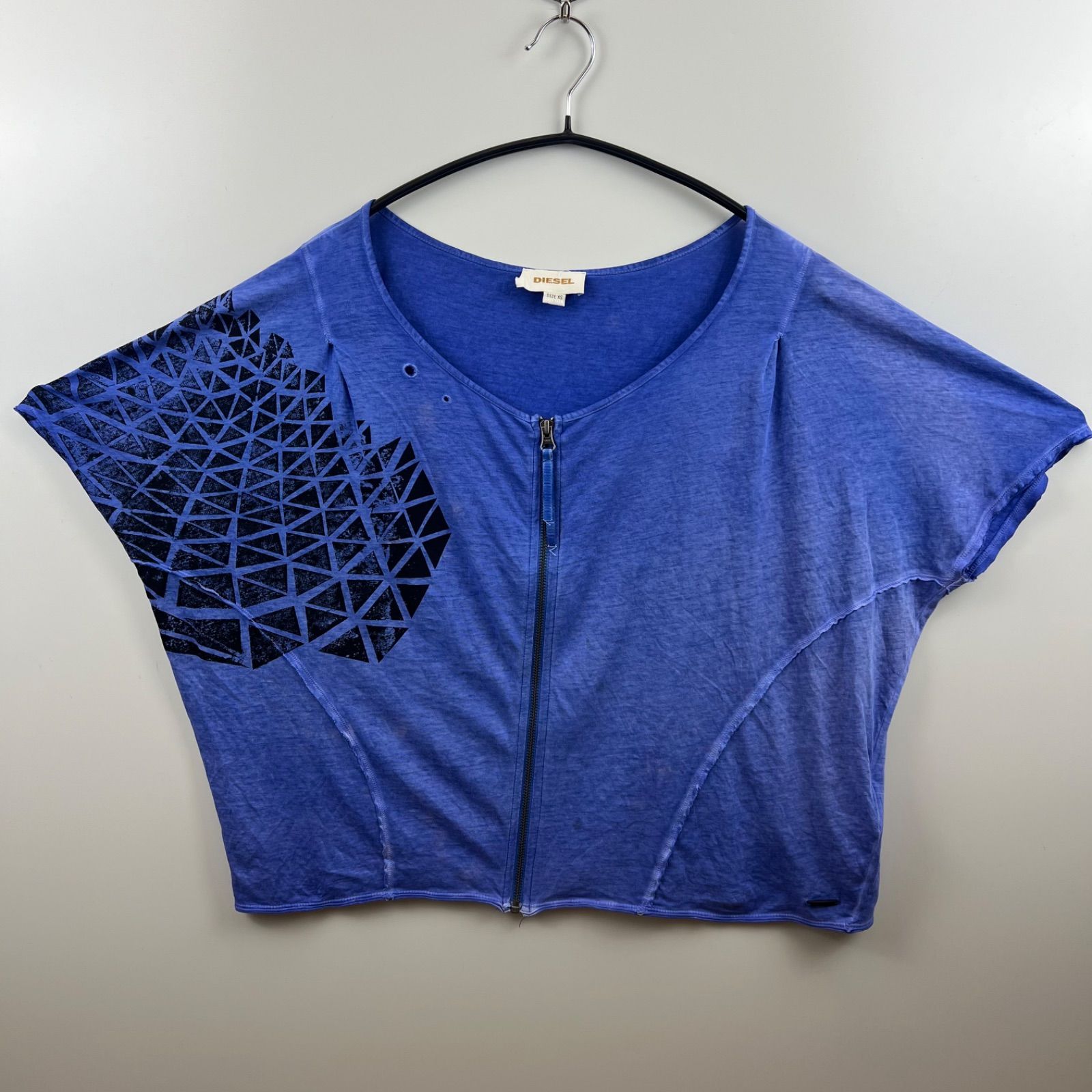 DIESEL 00s archive pigment dye zip tops XS ディーゼル