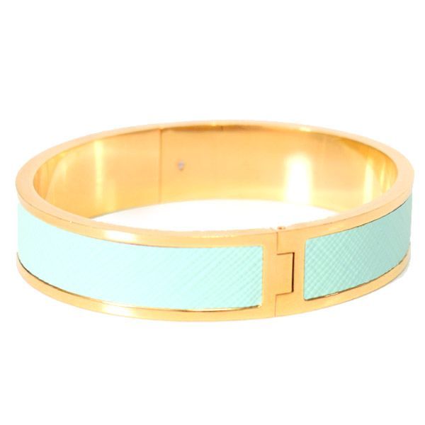 トリーバーチ バングル TORY BURCH メタル レザー インレイ カフ ロゴ  