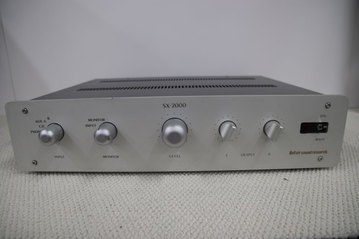 Bell Air Sound Research ベルエアーサ SX-2000 Preamplifier プリアンプ |17000