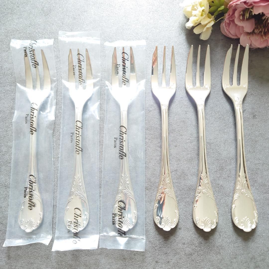 クリストフル マルリー ケーキフォーク 未開封含む 6点