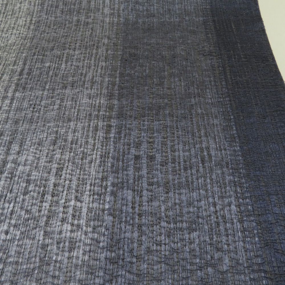 袋帯 すくい織り 民芸手織 無段ボカシ 紫色 全通柄 正絹 フォーマル