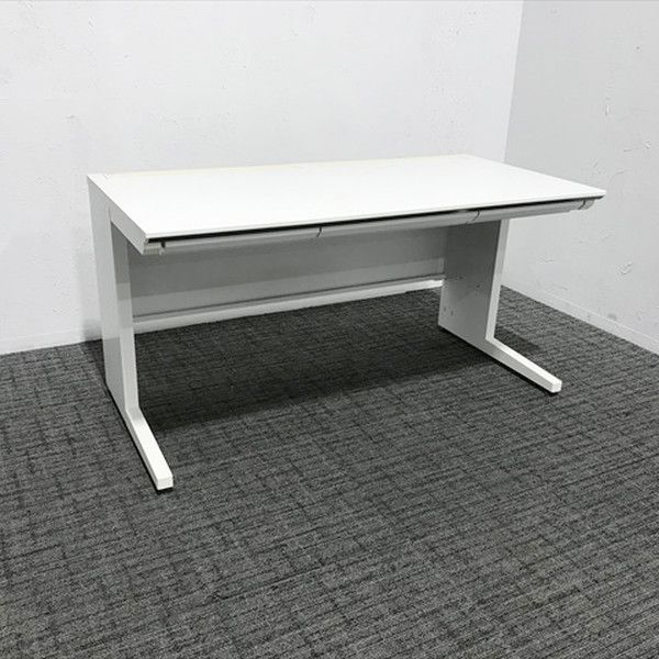 平デスク iS 引出し付 オフィスデスク 平机 コクヨ ホワイト
