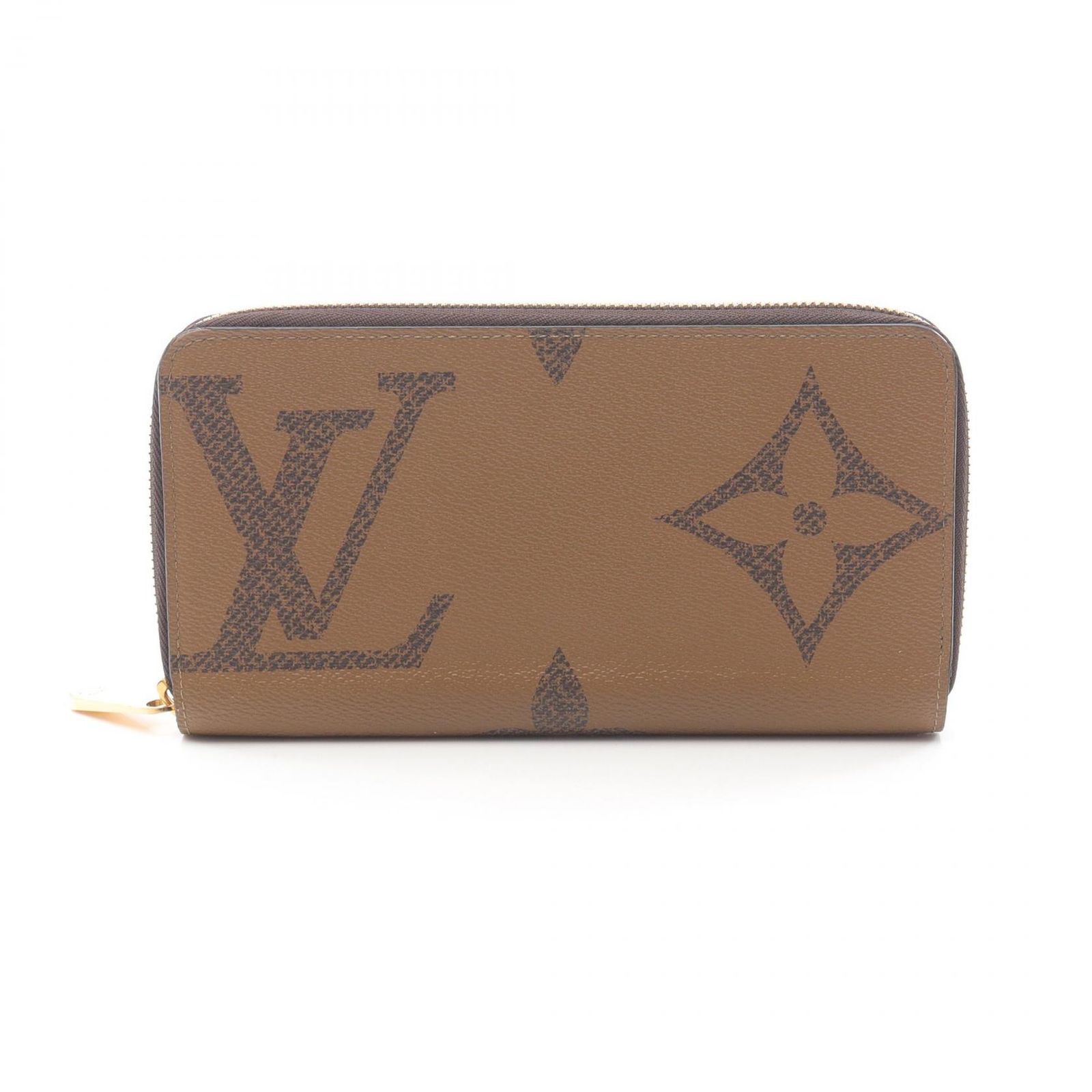 ルイ ヴィトン LOUIS VUITTON ラウンド長財布 ジッピーウォレット モノグラムジャイアントリバース M69353 PVCコーティングキャンバス レザー ラウンド長財布 レディース Used A