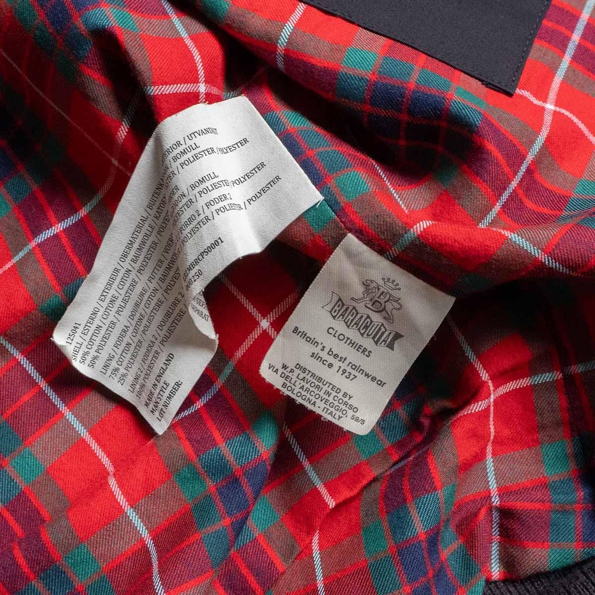【美品】Baracuta バラクータ G9 サイズ38 タン 英国製 定番】 BARACUTA 【G9 スウィングトップ ハリントンジャケット