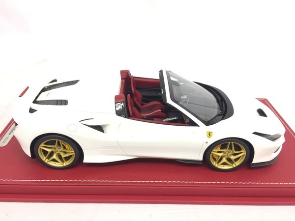BBR MODELS Ferrari F8 SPIDER Limited Edition ホワイト 1/18 