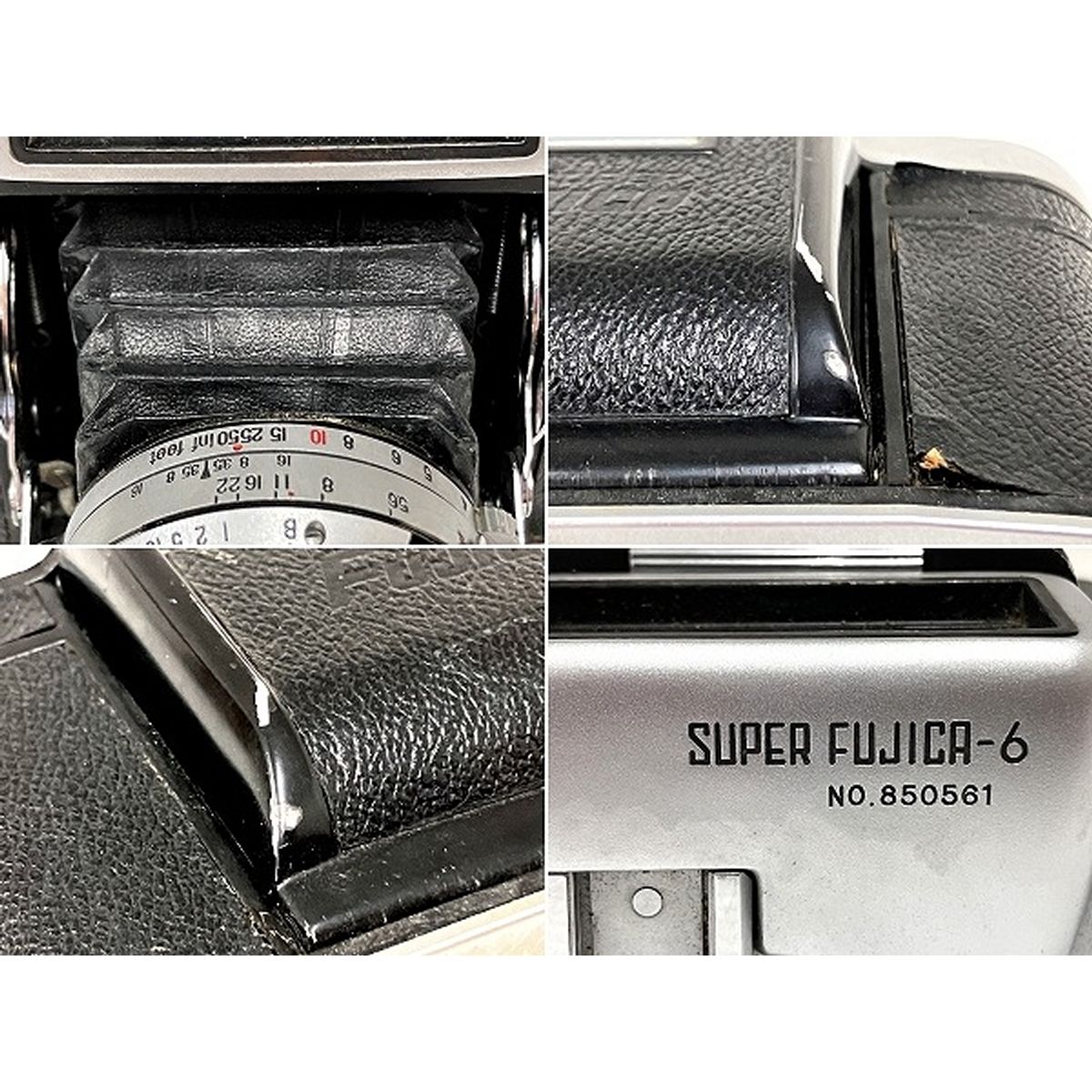 富士フイルム SUPER FUJICA-6 フィルムカメラ 蛇腹カメラ フジカ