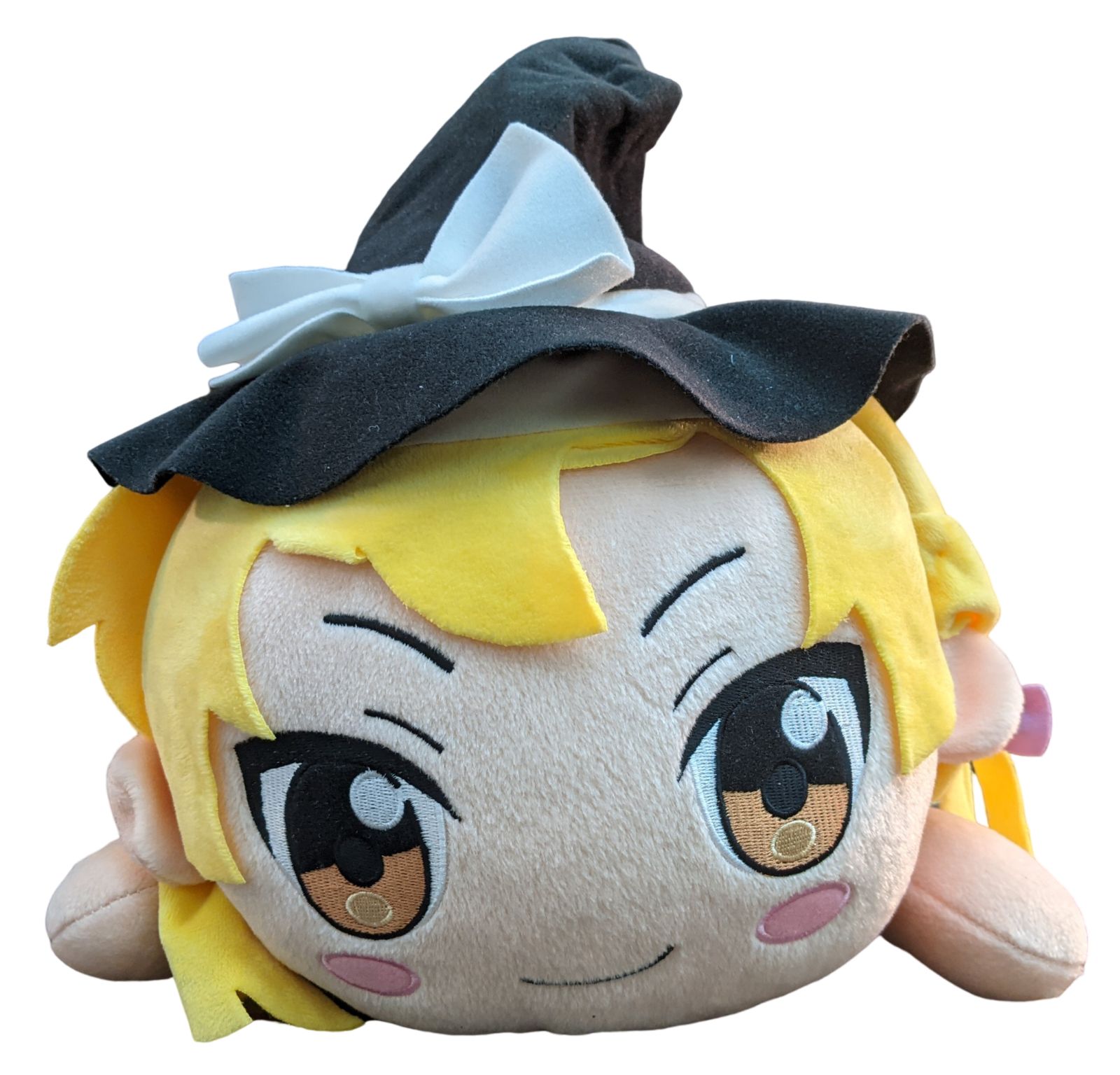 中古品】東方Projectメガジャンボ寝そべりぬいぐるみ霧雨魔理沙 - メルカリ