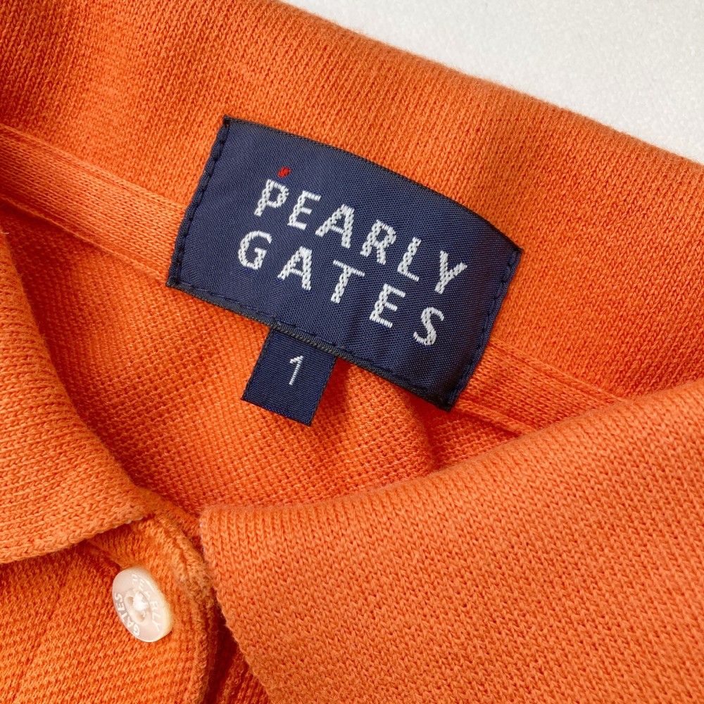 サイズ：1 PEARLY GATES パーリーゲイツ 半袖ポロワンピース