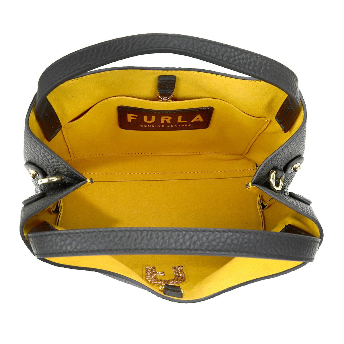 新品 フルラ FURLA ハンドバッグ プリムラ HOBO BAG ネロ - メルカリ 